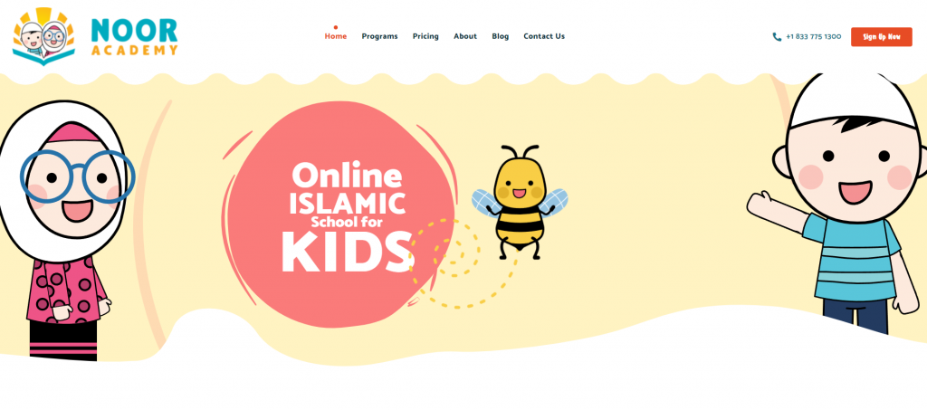 Noor academy as one of the best online quran tutoring websites