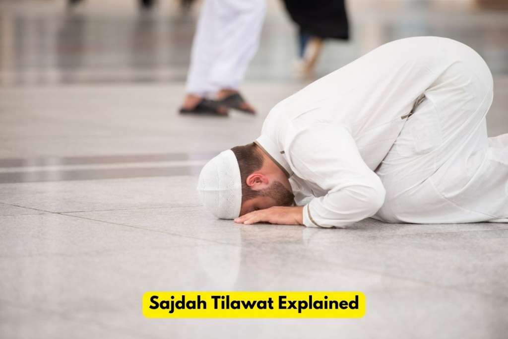 Sajdah to show how many sajdah tilawat in Quran